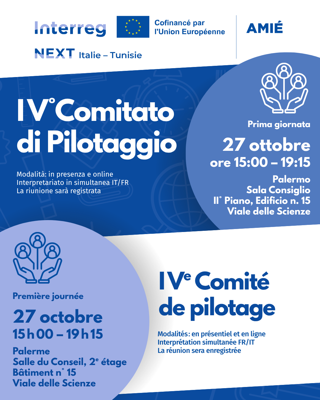 Locandina Comitato di pilotaggio